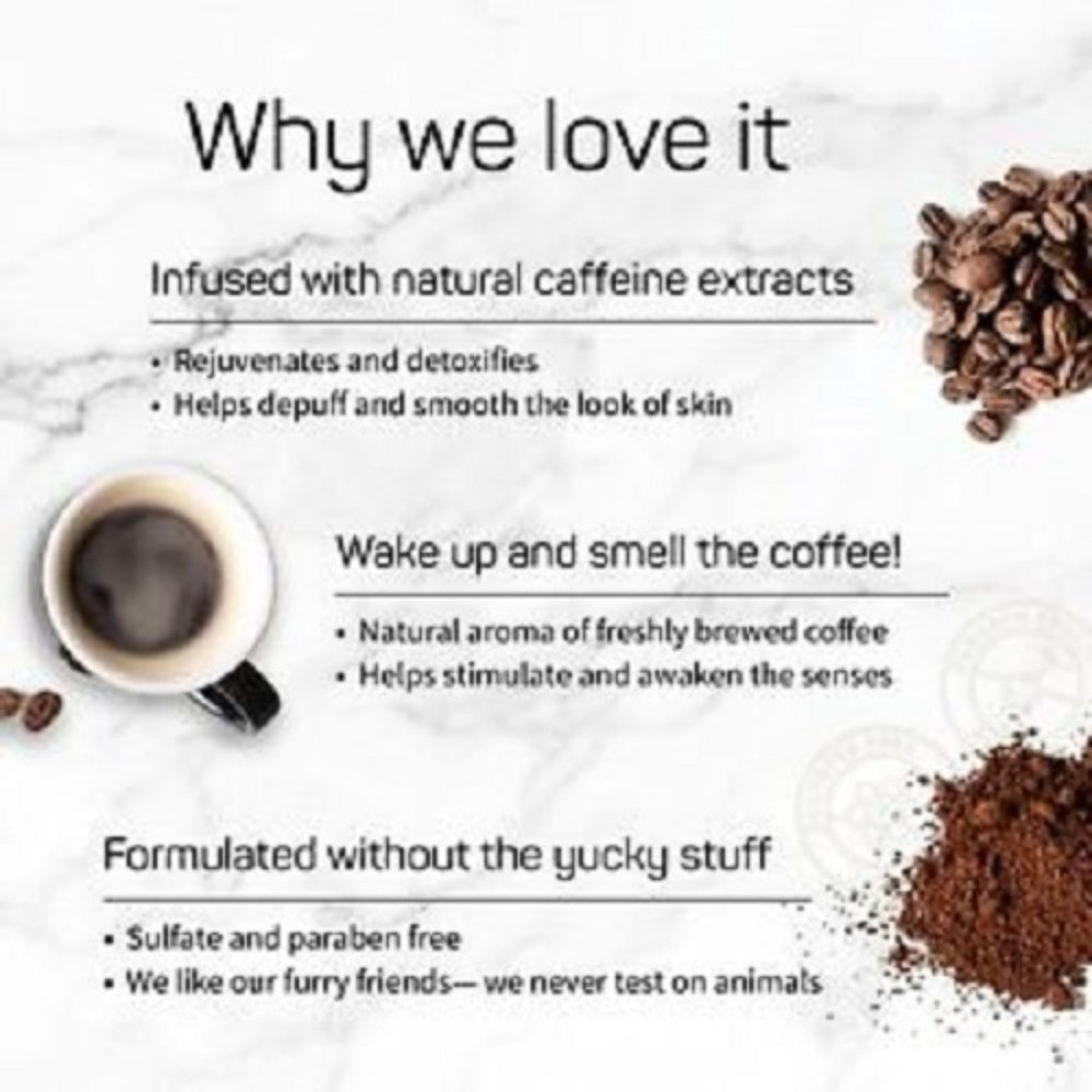 BUNDLE LOT OF 3 Coffee Break Natural Extract Americano Facial Masks Antioxidants - Picture 2 of 5